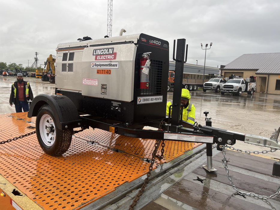 2024 Lincoln Electric LE400 Kubota V1505, Trlr, Cable Rack, Light Kit, ES Decals, T3