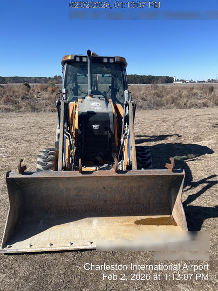 2020 Case 580N EP - Extendable Backhoe Cab/Heat/Air, 4WD, Extendable Stick, Pilot Controls, 2 Way Hydraulics, Ride Control, TAG Manual QC