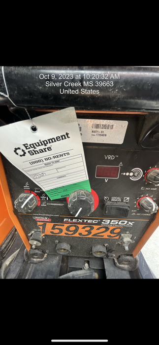 2021 LINCOLN ELECTRIC FLEXTEC 350X