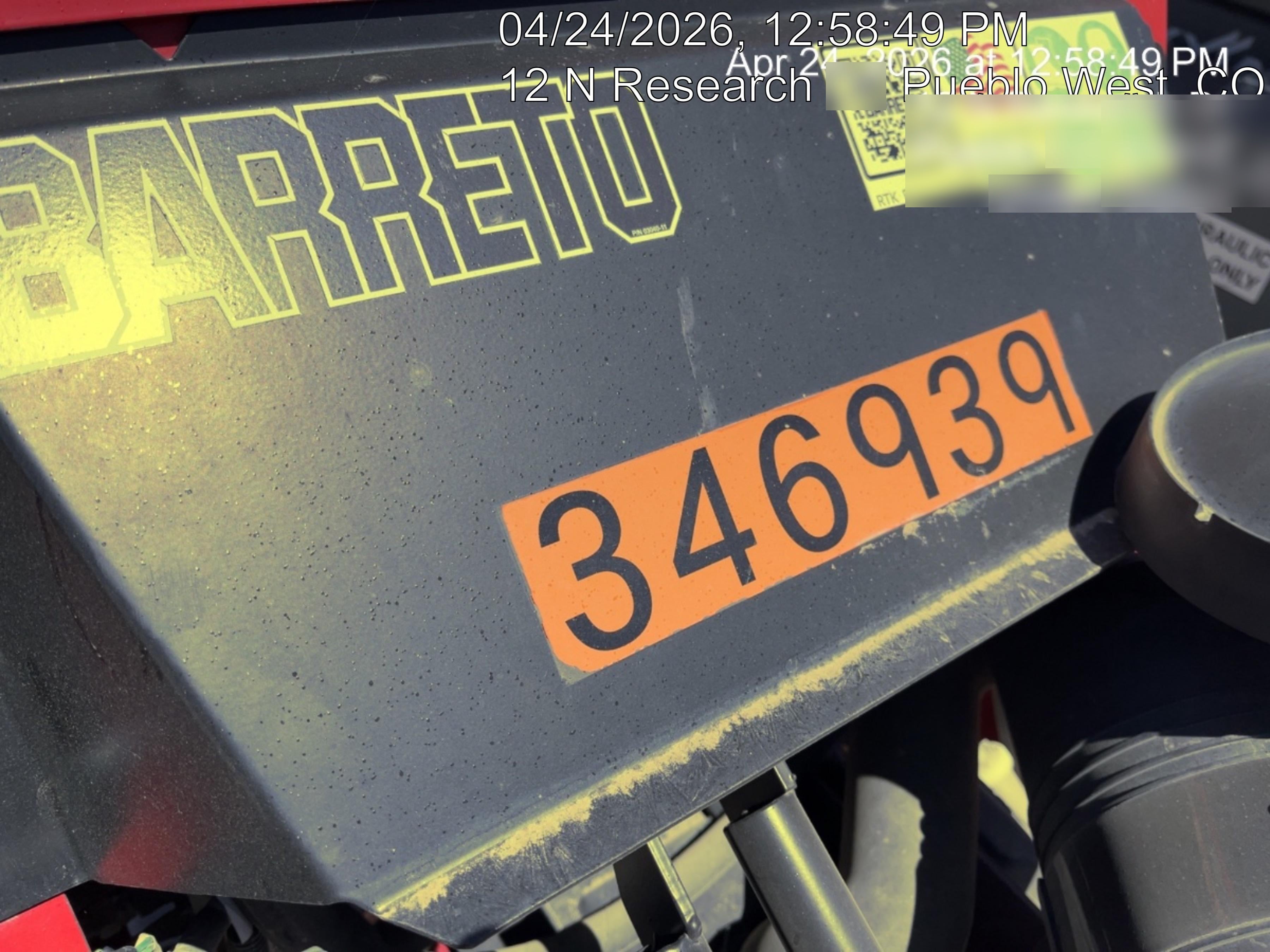 2023 BARRETO E2036RTKH-4MS