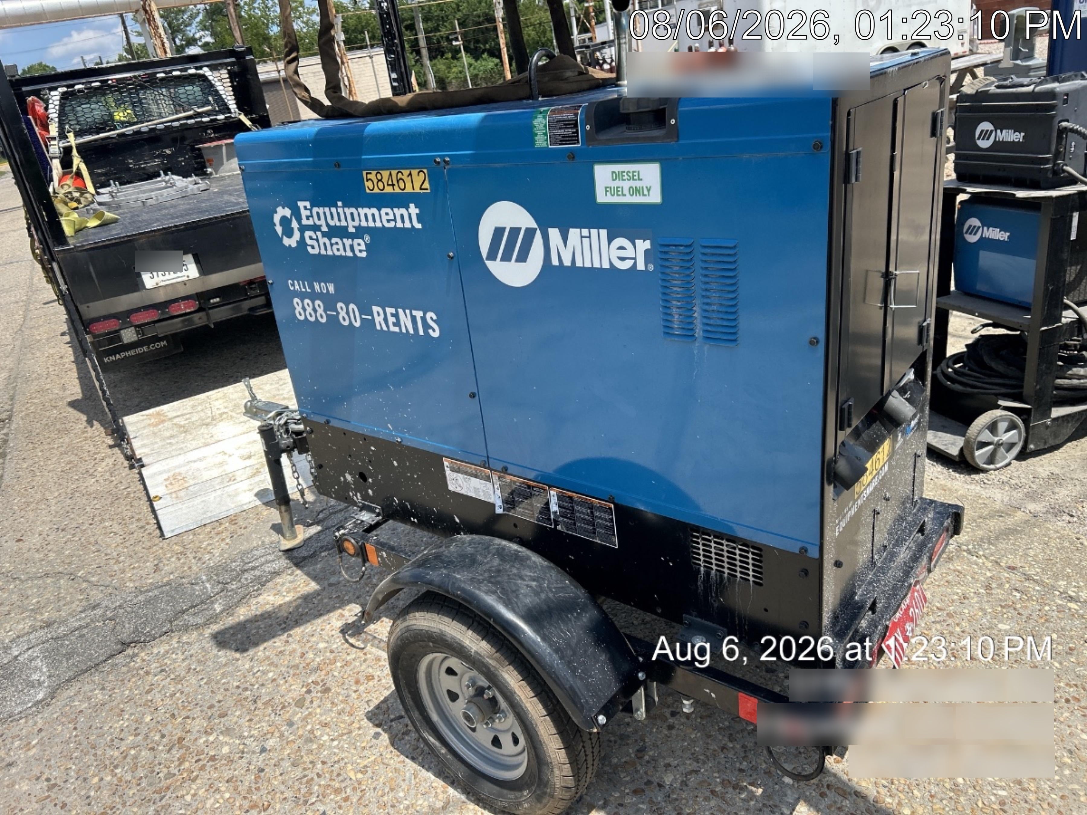 2025 MILLER ELECTRIC BIG BLUE 500