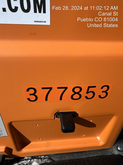 2023 Generac MLT2 Diesel, Flex Switch 120V Input, Powerzone Controller, 
(4) 320W LED Lights, 4kW Generator, 39.9 Gal Fuel Tank, 2" Ball, T3