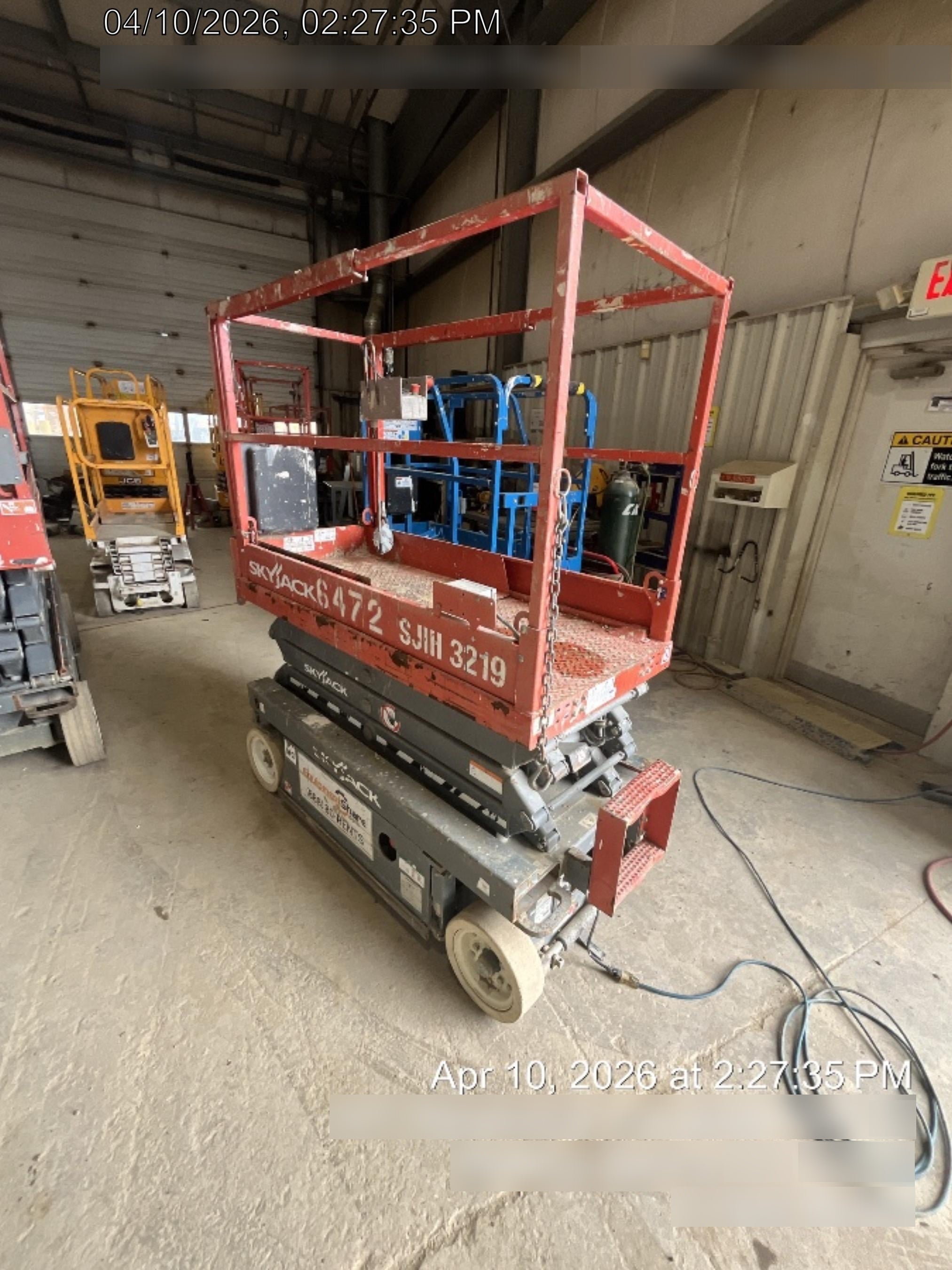 2017 Skyjack SJIII-3219 Skyjack SJ3219, Extended Warranty 5yr/5k hr