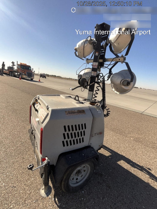 Wacker Neuson LTV6K-MH Wacker Neuson LTV6K Mobile Light Tower w/Fuel Level Sensor Installed