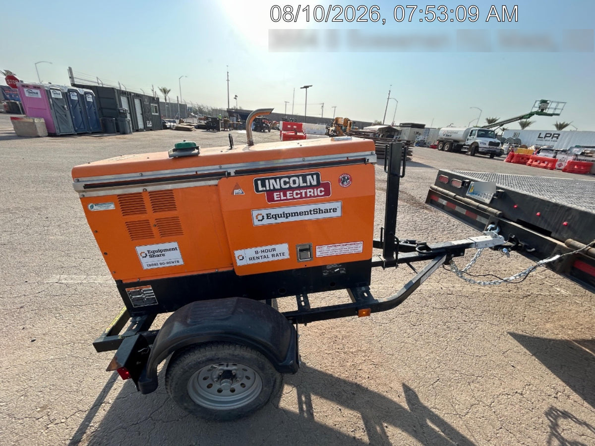 2023 Lincoln Electric LE400 Kubota V1505, Trlr, Cable Rack, Light Kit, ES Decals, T3