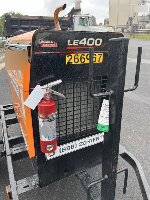 2022 Lincoln Electric LE400 Kubota V1505, Trlr, Cable Rack, Light Kit, ES Decals, T3