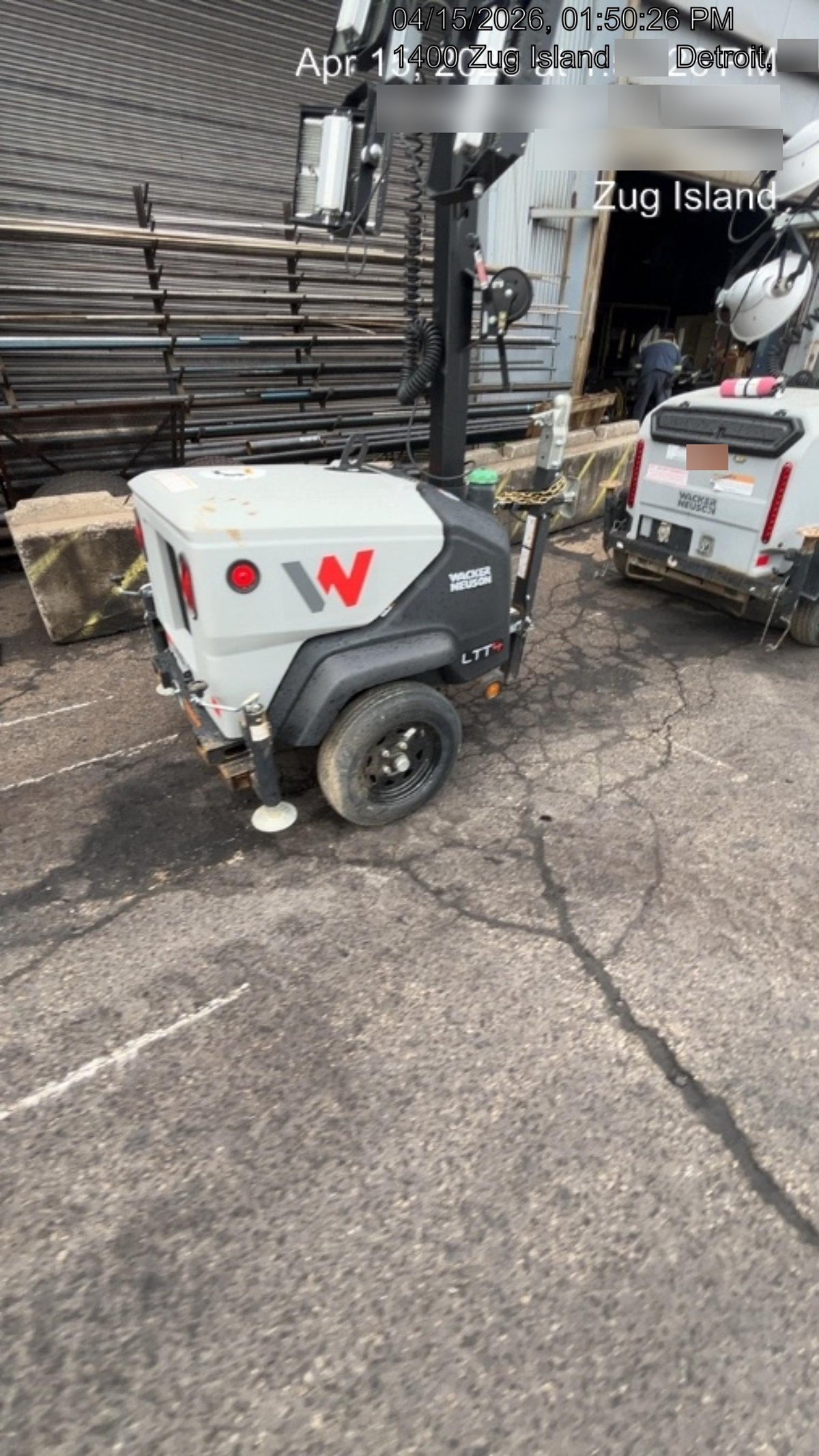 2024 Wacker Neuson LTT4 Diesel, Kohler KDW702, Deep Sea Controller, Auto Start, LED 320W, Bypass Outlet, T3