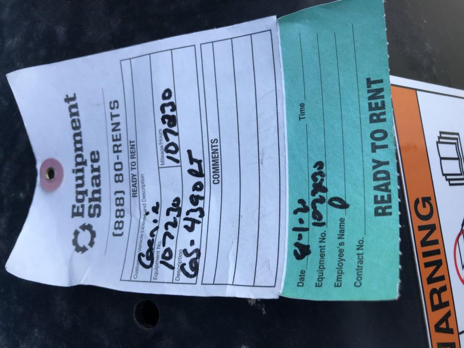 2020 GENIE GS-4390 RT