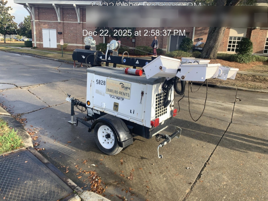 2017 Multiquip LT6K` MultiQuip LT6KV Towable Light Tower