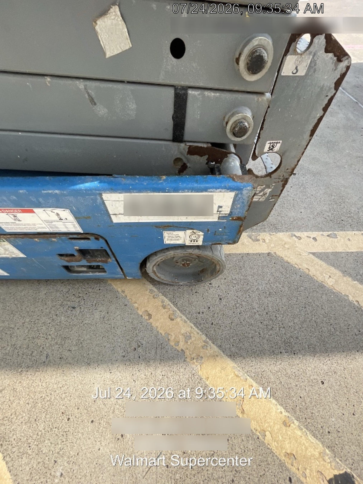 2019 Genie GS-1930 Fixed rails with chain Entry
