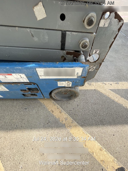 2019 Genie GS-1930 Fixed rails with chain Entry