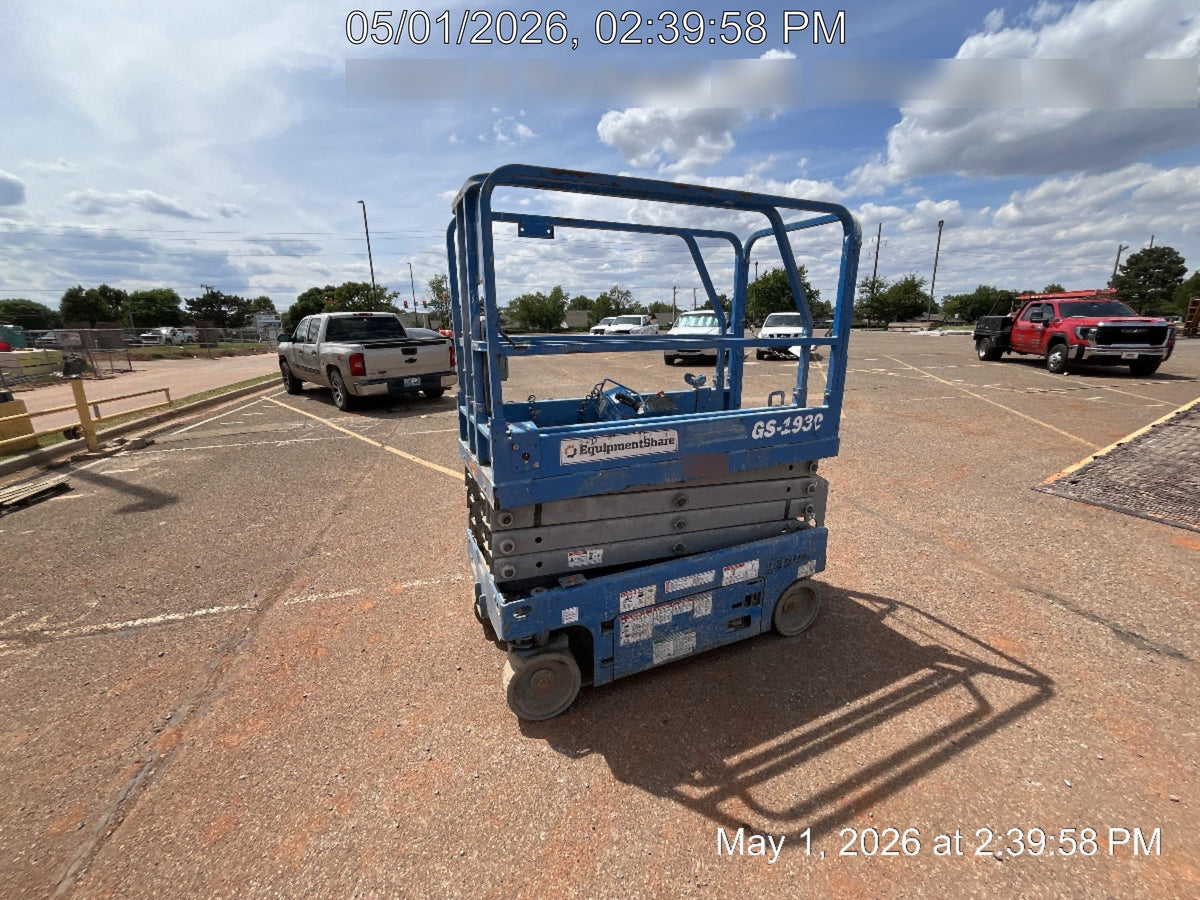 2019 Genie GS-1930 Genie GS-1930 w/Fixed Rail, Chain Entry