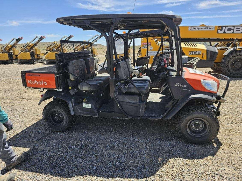 2022 Kubota RTV-X1140W-H Plastic Canopy, Windshield Acrylic Clear, LED Strobe Light, Wire Harness Kit, Back up Alarm