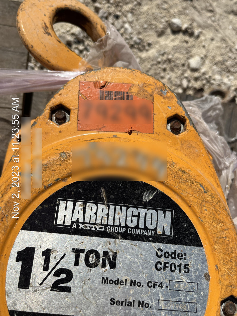 2020 HARRINGTON CF015-10