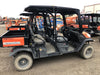 2019 Kubota RTV-X1140W-H 4wd Utility Cart, LED Strobe, Windshield Tempered Glass, Plastic Canopy, Wire Harness Kit, Backup Alarm