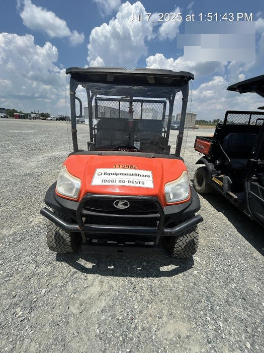 2020 Kubota RTV-X1140W-H 4WD, LED Strobe, Windshield Acrylic Clear, Plastic Canopy, Wire Harness Kit, Backup Alarm