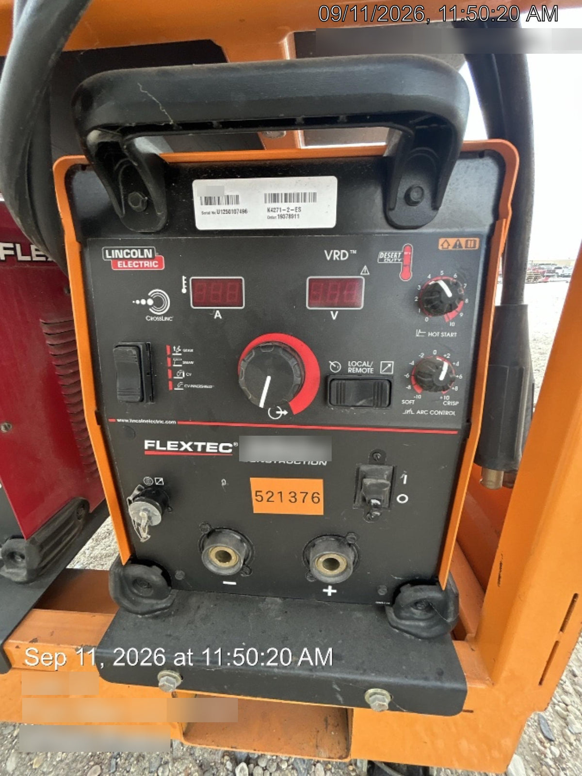 2025 LINCOLN ELECTRIC FLEXTEC 350X