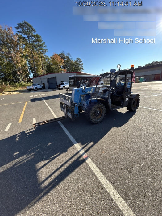 2019 Genie GTH-5519 Canopy, Solid RT Tires, LED Work Lights, Beacon, 48" Carriage, 48" Forks