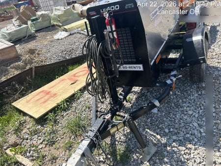 2024 Lincoln Electric LE400 Kubota V1505, Trlr, Cable Rack, Light Kit, ES Decals, T3