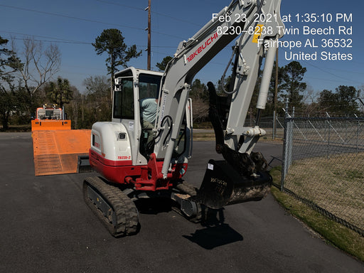 2020 Takeuchi TB-235-2CR Cab/Heat/Air, Rubber Tracks, Manual TAG QC