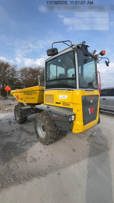 2025 WACKER NEUSON DV604 Cab Standard Tires