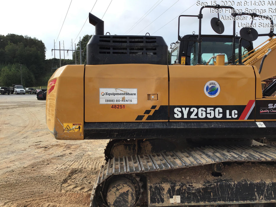 2019 SANY SY265C LC