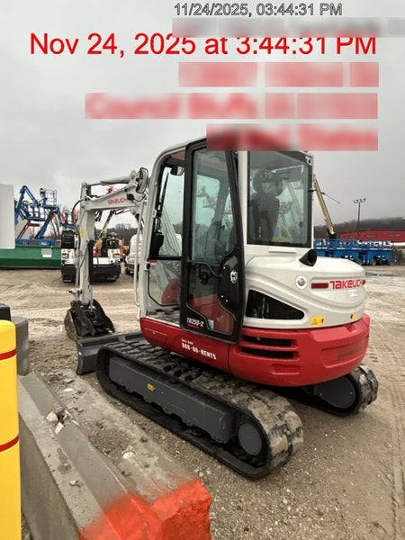 2025 TAKEUCHI TB250-2CR