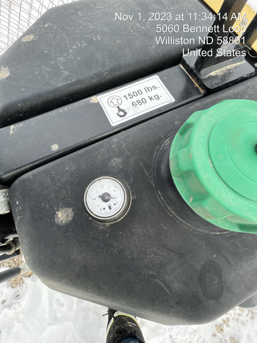 2022 Allmand NLV3GR (4) LED Light Fixture 350W, 23' Vertical Mast, 3kW Prime, Towable, Deep Sea L401, Leveling Jacks, Yanmar T4F 5.8hp