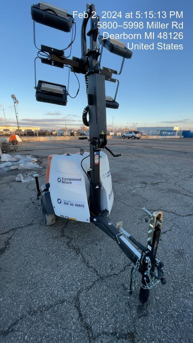 2023 Generac MLT2 Diesel, Flex Switch 120V Input, Powerzone Controller, (4) 320W LED Lights, 4kW Generator, 39.9 Gal Fuel Tank, 2" Ball, T3