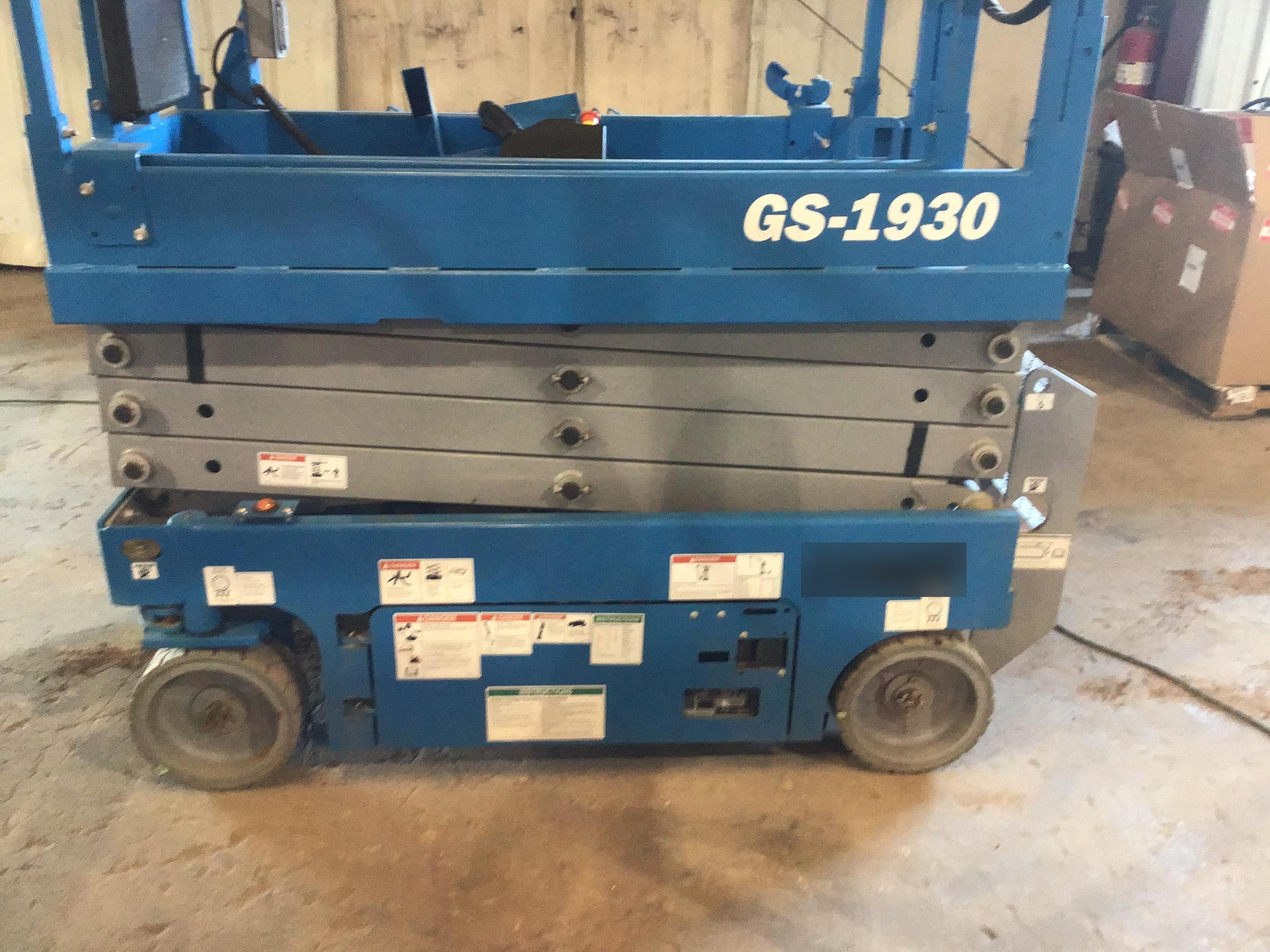 2018 Genie GS-1930 Genie GS-1930 w/Fixed Rail, Chain Entry