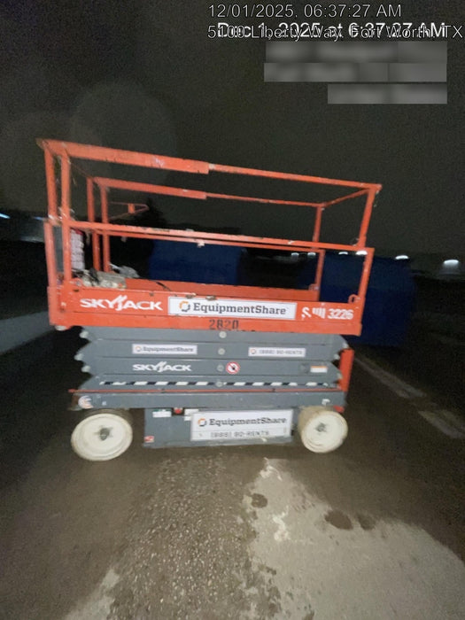 2017 Skyjack SJIII-3226 Standard, Skycode