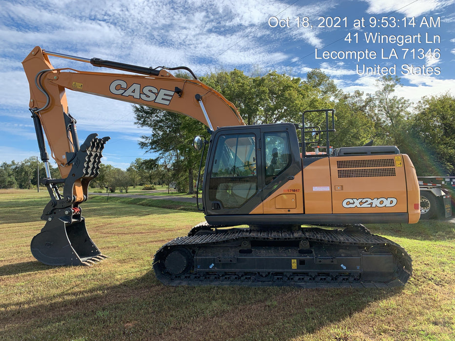 2021 CASE CX210D