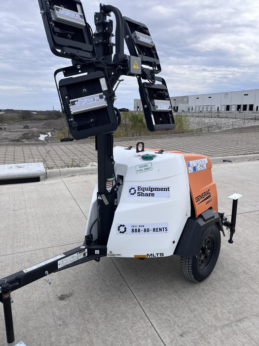 2023 Generac MLT2 Diesel, Flex Switch 120V Input, Powerzone Controller, 
(4) 320W LED Lights, 4kW Generator, 39.9 Gal Fuel Tank, 2" Ball, T3