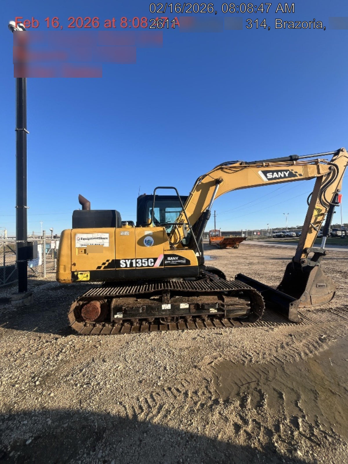 2019 SANY SY135C