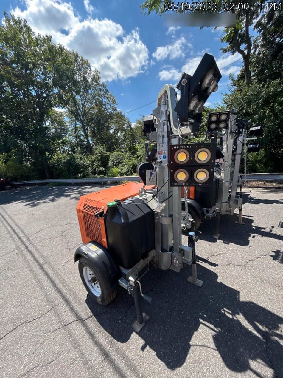 2024 Wanco WLTT-4MM4K Diesel, Deep Sea Controller, Shore Power Plug, Auto Start, (4) 350W LED Floodlights, 4kW Generator, 60 Gal Fuel Tank, 2" Ball, T3