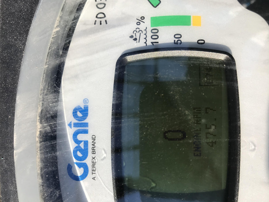 2018 Genie GTH-844 Genie GTH-844 w/Open ROPS, Solid Tires, beacon/work lights, 60" carriage/forks