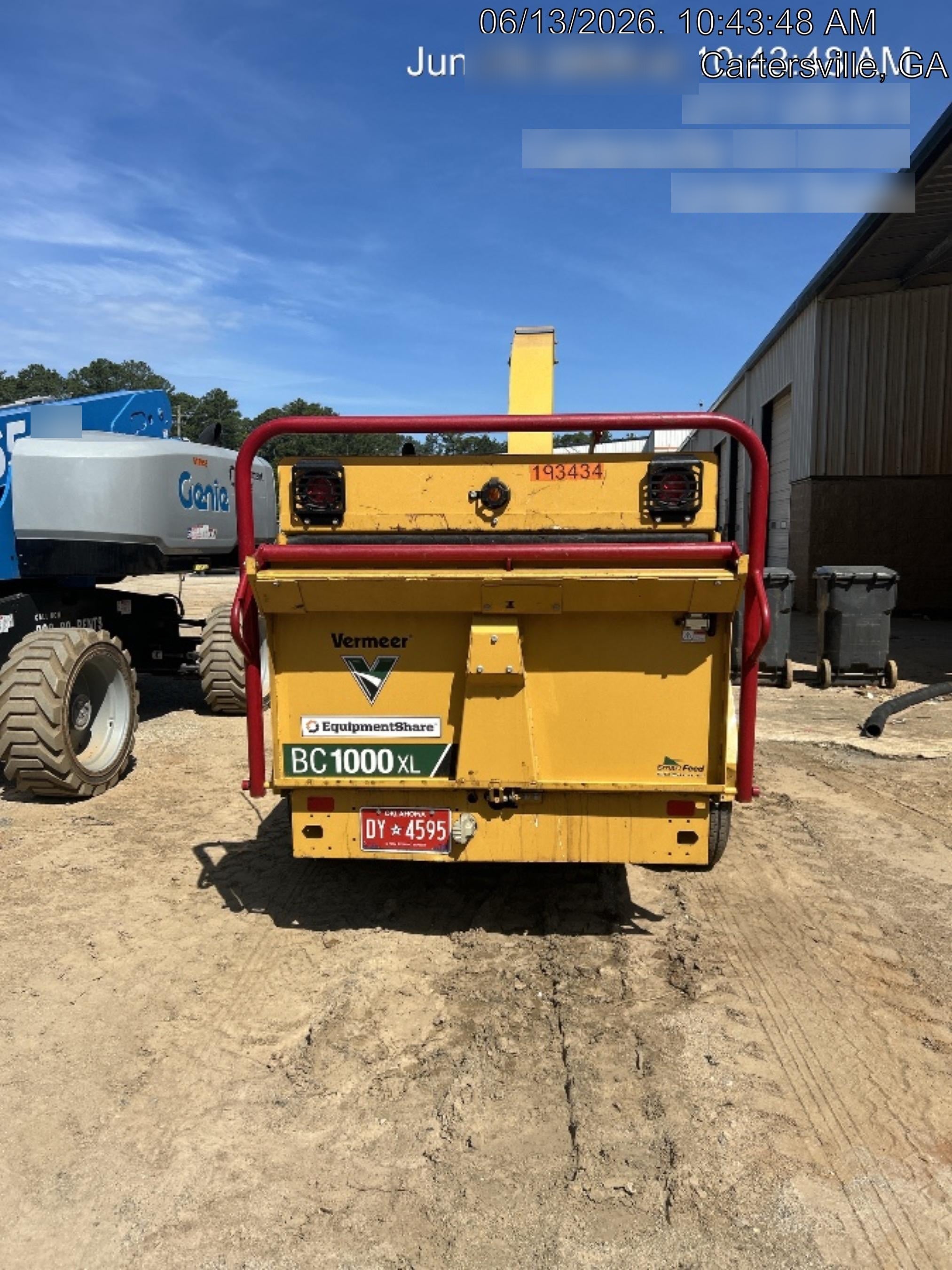 2021 VERMEER BC1000XL Diesel