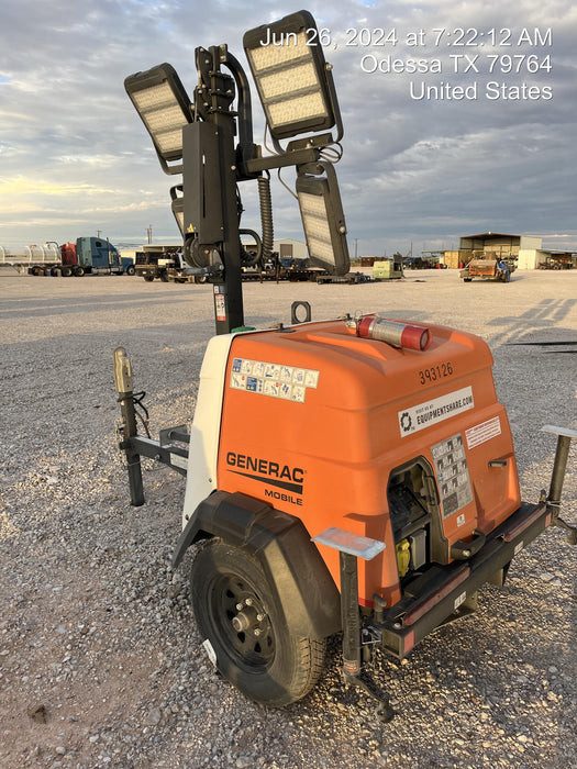 2024 Generac MLT2 Diesel, Flex Switch 120V Input, Powerzone Controller, 
(4) 320W LED Lights, 4kW Generator, 39.9 Gal Fuel Tank, 2" Ball, T3