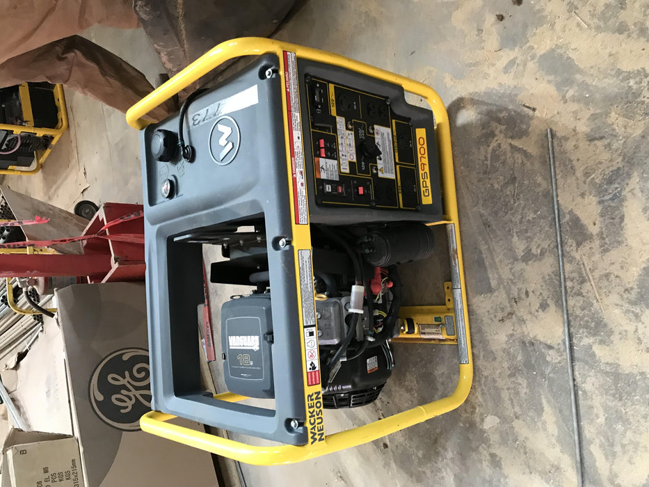 2018 Wacker Neuson GPS9700V Wacker Neuson GPS9700V Portable Generator