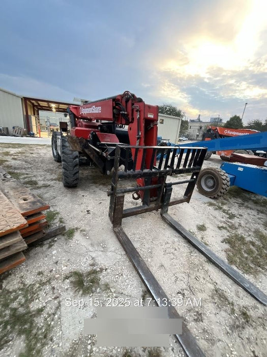 2019 Manitou MTA10055 Canopy, 120 HP, Solid Tires, Work Lights, Lift Hook, Auxiliary Hydraulics, 66" Carriage and 60" Forks