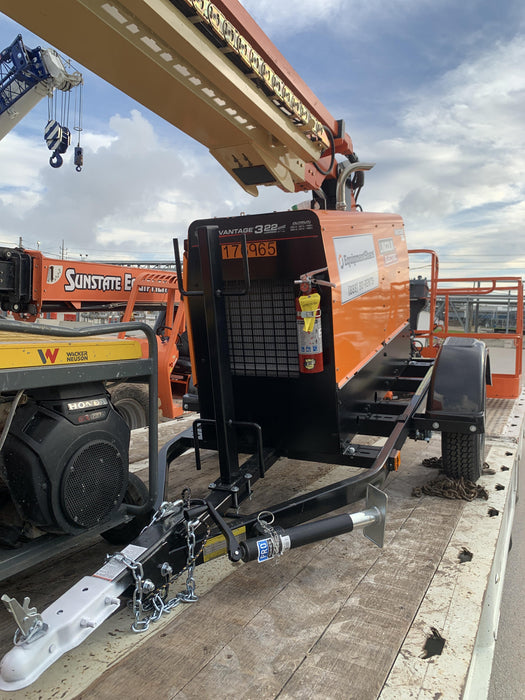 2021 Lincoln Electric Vantage 322 Vantage 322 Ready Pak 3 w/ Decals, ORANGE (includes trailer, cable rack, fender light kit) NO Telematics