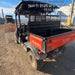 2021 Kubota RTV-X1140W-H Plastic Canopy, Windshield Acrylic Clear, LED Strobe Light, Wire Harness Kit, Back up Alarm