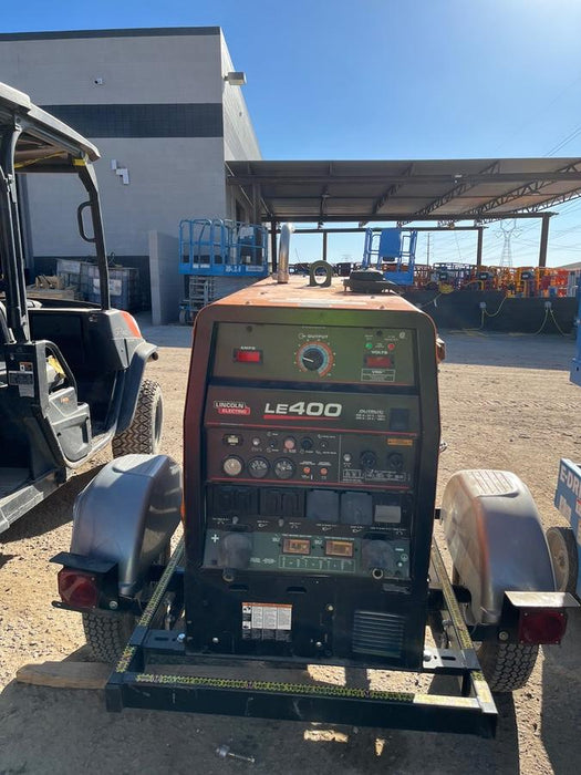 2023 Lincoln Electric LE400 Kubota V1505, Trlr, Cable Rack, Light Kit, ES Decals, T3