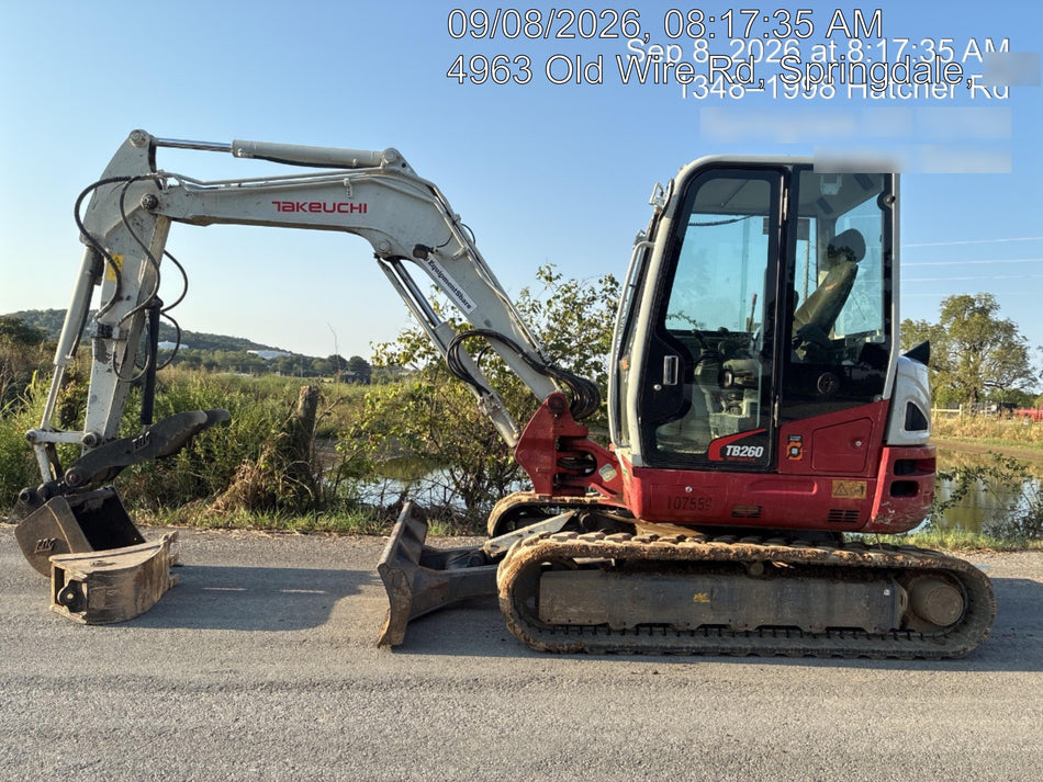 2020 TAKEUCHI TB260