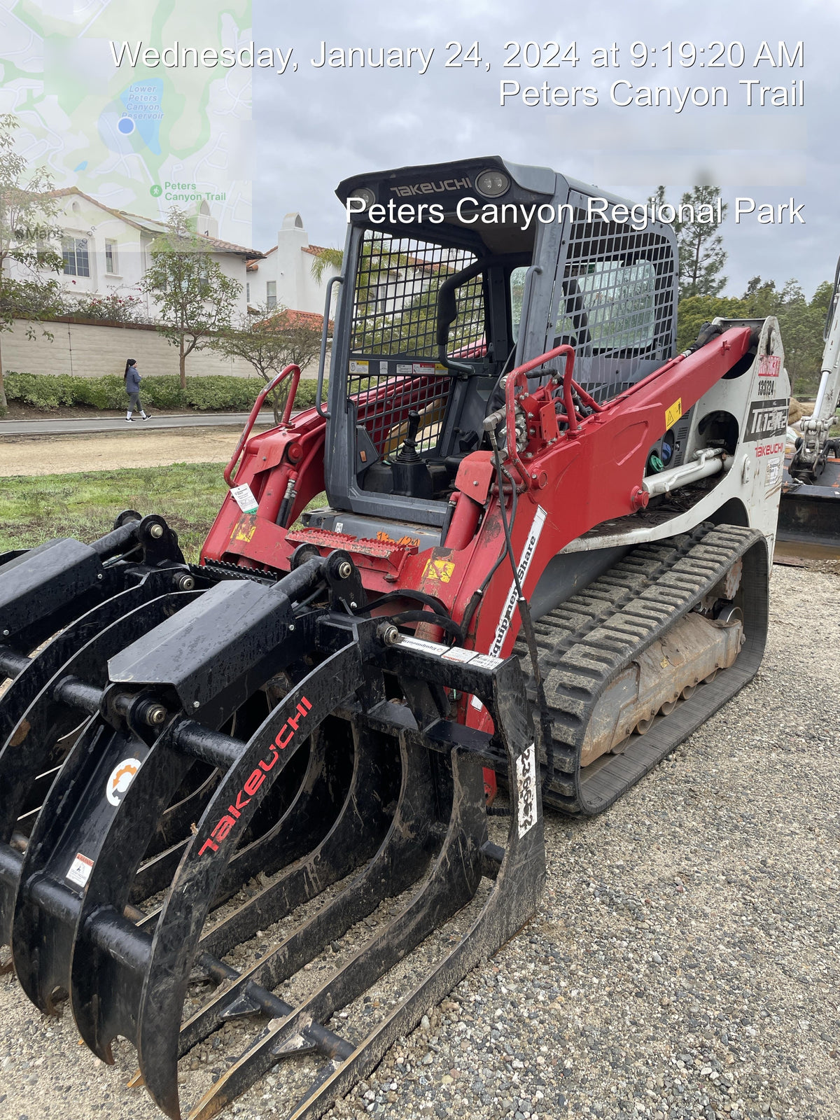 2022 TAKEUCHI 84" Grapple Bucket - Takeuchi