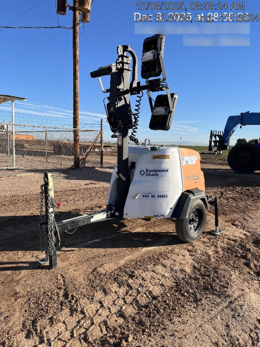 2024 Generac MLT2 Diesel, Flex Switch 120V Input, Powerzone Controller, 
(4) 320W LED Lights, 4kW Generator, 39.9 Gal Fuel Tank, 2" Ball, T3