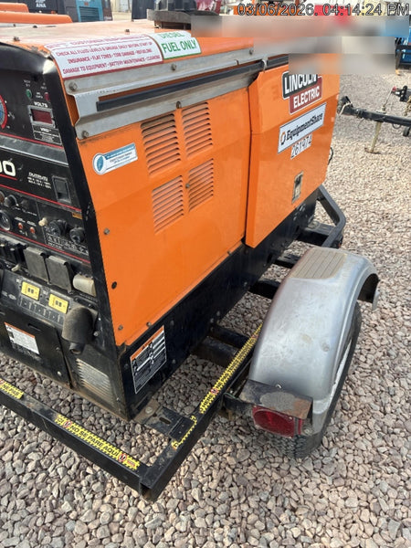 2022 Lincoln Electric LE400 Kubota V1505, Trlr, Cable Rack, Light Kit, ES Decals, T3