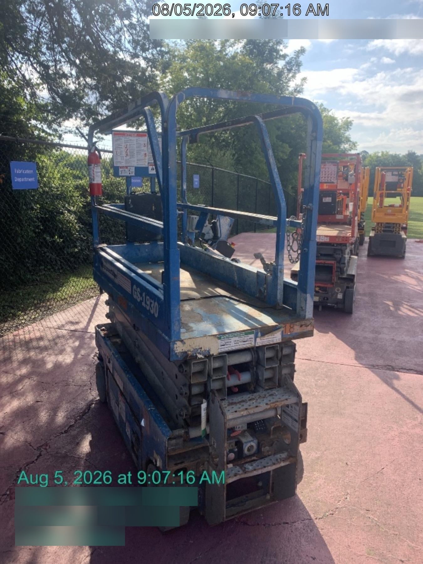 2018 Genie GS-1930 Genie GS-1930 Scissor Lift w/Standard Options