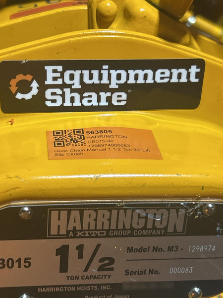2025 HARRINGTON CB015-30