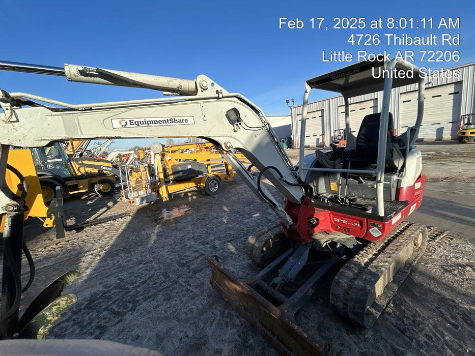 2021 Takeuchi TB235-2R Canopy, Rubber Tracks, Manual QC